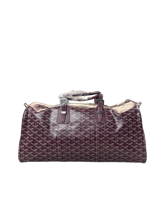 Goyard Boston 50 Duffle (Burgundy)
