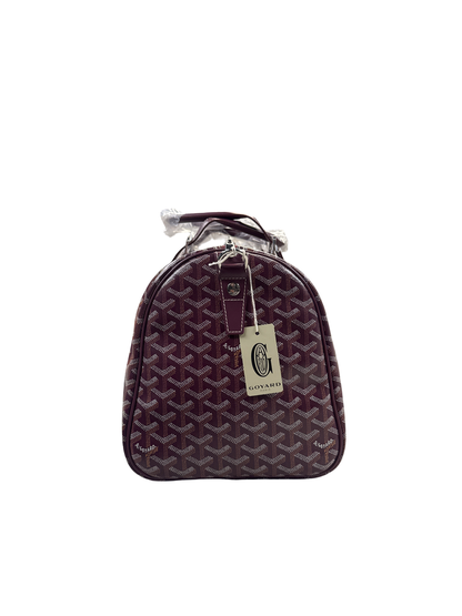 Goyard Boston 50 Duffle (Burgundy)