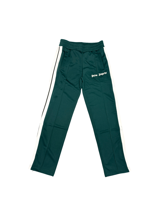 Palm Angels Track Pants (Green/White)