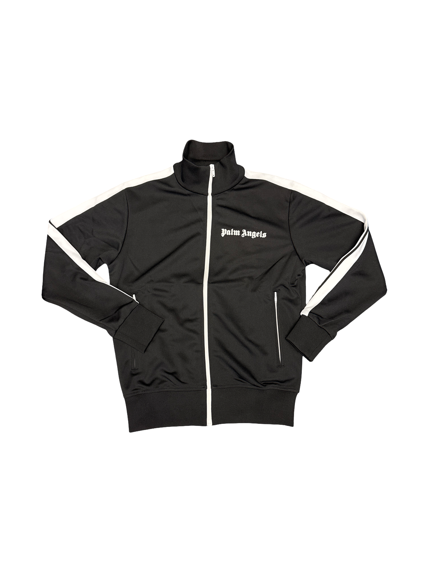 Palm Angels Track Jacket (Black/White)