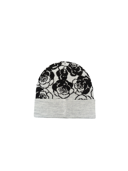 Chanel Beanie (Grey/Black/Gold)