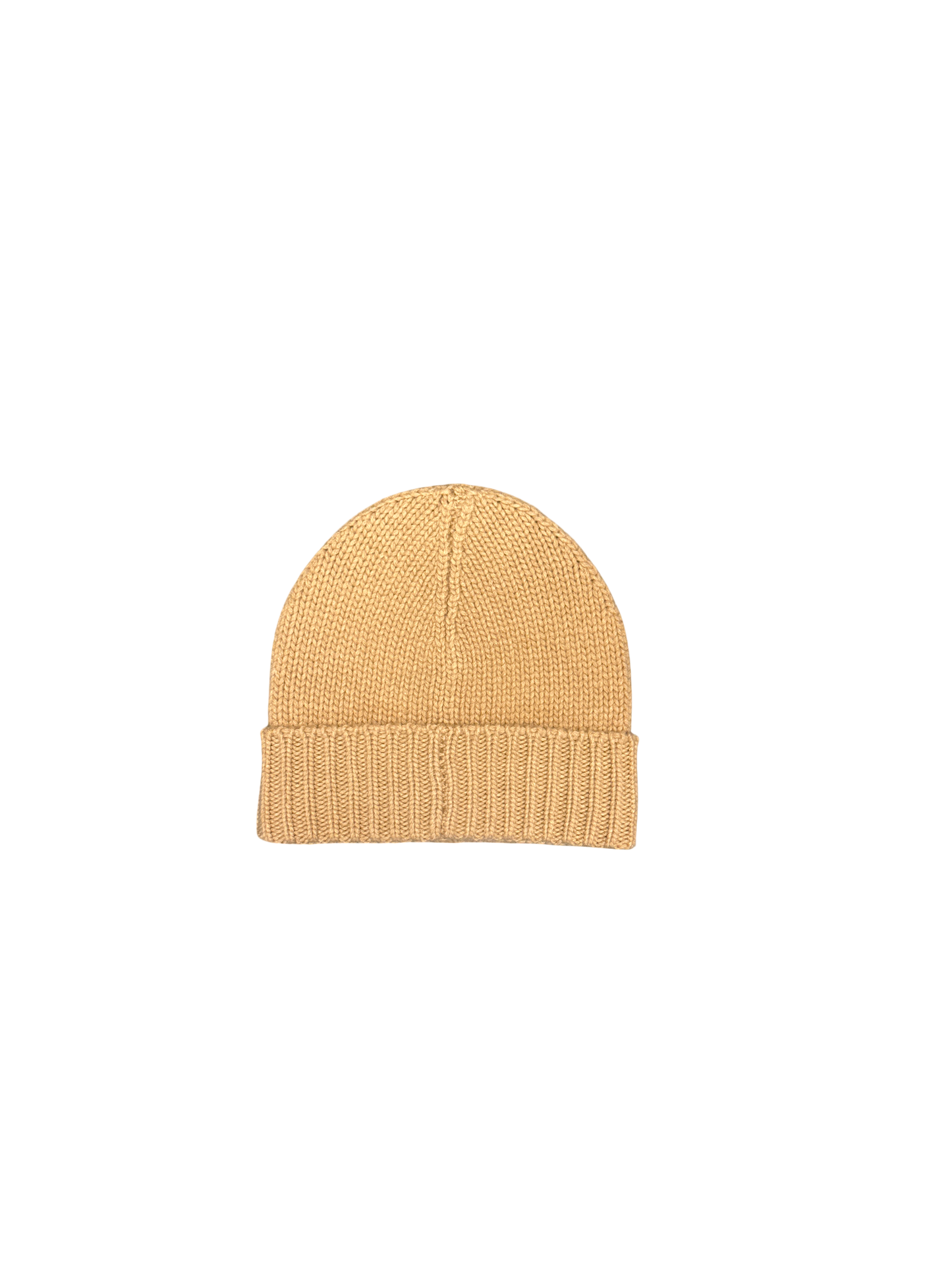 Chanel Cable Knit Beanie (Tan)