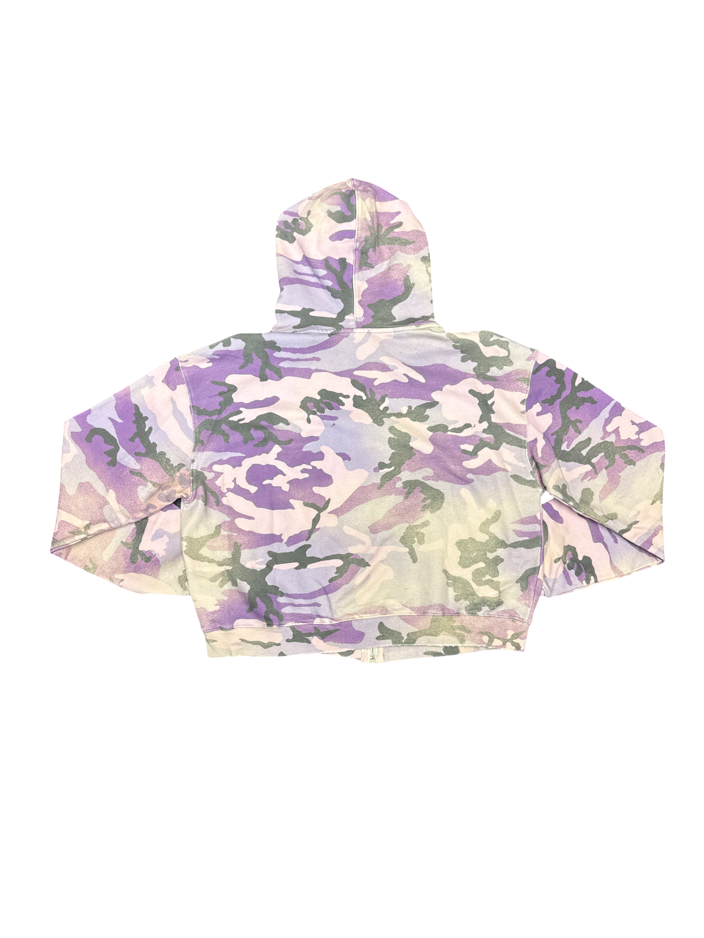 Vale Camo Zip Hoodie (Pink/Multi)