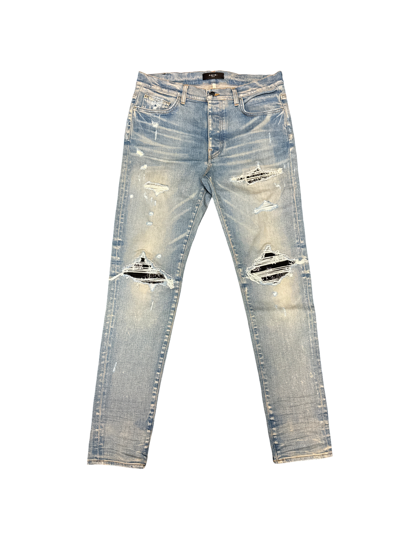 Amiri Bandana MX1 (Clay Indigo/Black/White)