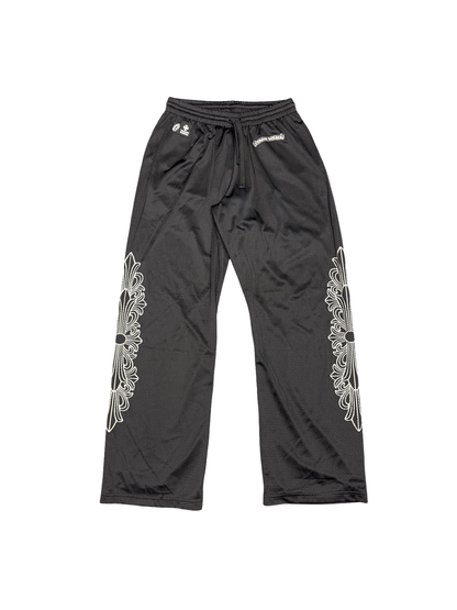 Chrome Hearts Mesh Jersey Pants (Black/Silver)