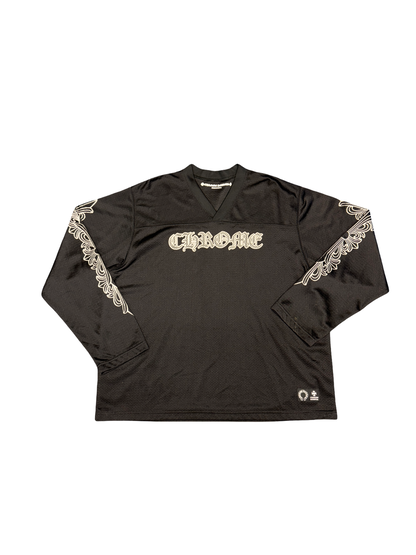 Chrome Hearts Mesh Jersey (Black/Silver