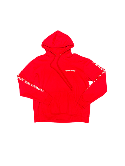 Chrome Scroll Pullover (Red/White)