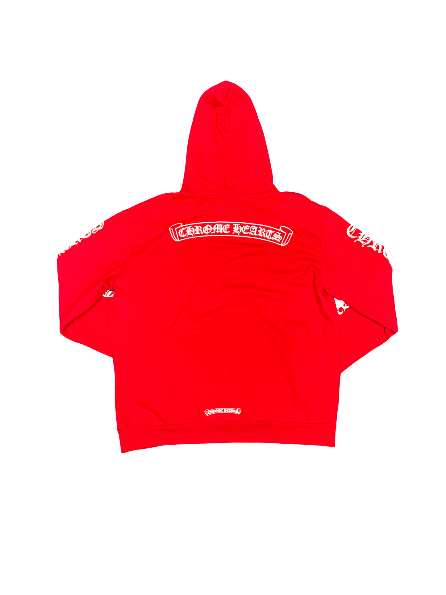 Chrome Scroll Pullover (Red/White)