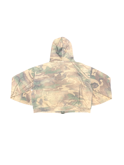 Vale Cheetah Print Camo Hoodie (Woodland Camo/Yellow/Multi)