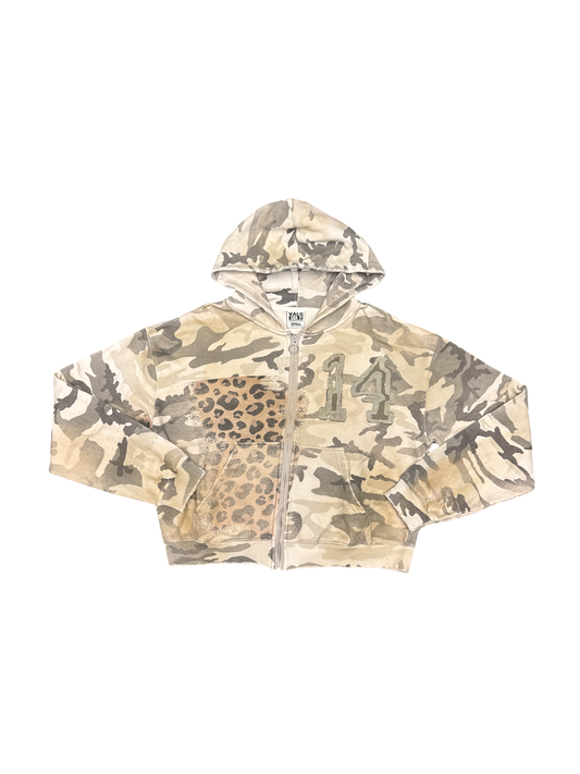 Vale Cheetah Print Camo Hoodie (Arctic Camo/Multi)