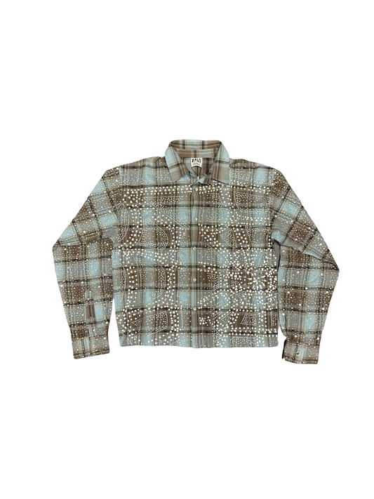 Vale Flannel (Blue/Black)