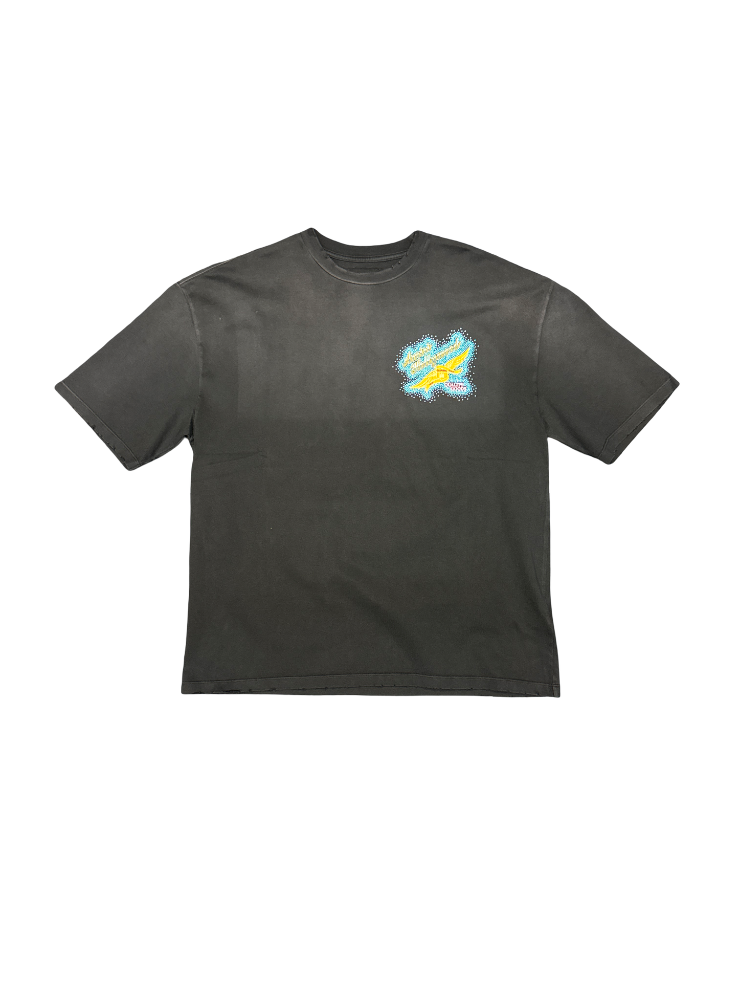 Amiri "Quality Goods" Tee (Black/Multi)