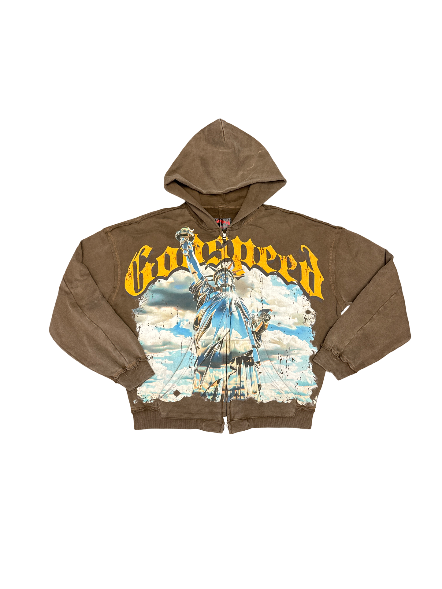 Godspeed Zip Hoodie (Brown/Multi)