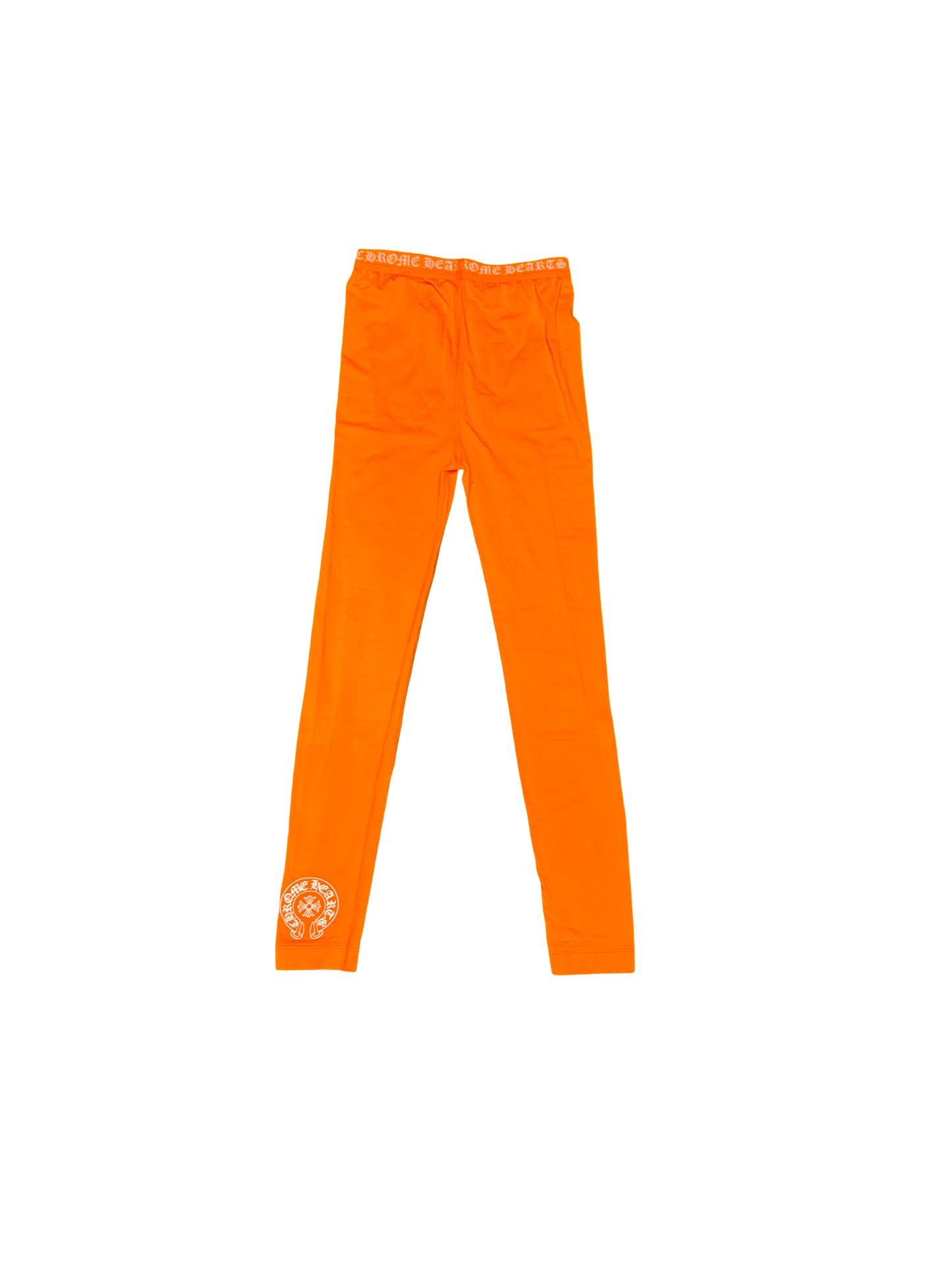 Chrome Hearts Womens Leggings (Orange)