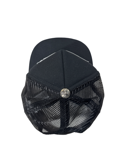 Chrome Hearts "Fuck" Trucker (Black/White)