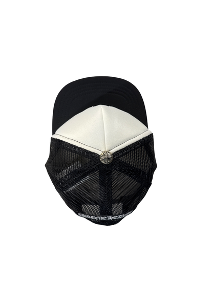 Chrome Hearts "Triple Cross Leather Patch" Trucker (Red/White/Blue)