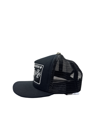Chrome Hearts "CH Miami" Trucker (Black/White)