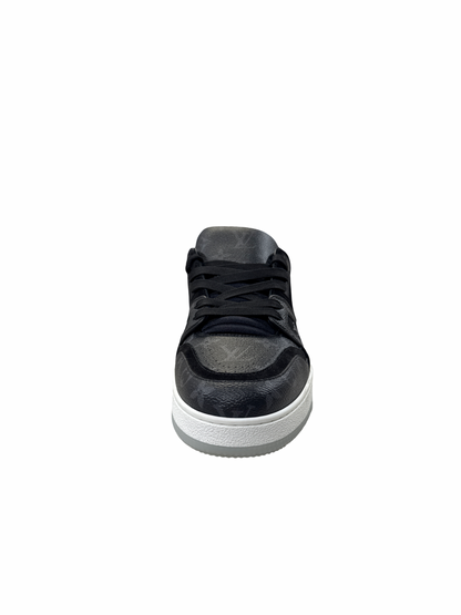 Louis Vuitton Monogram Trainers (Black/White/Grey)