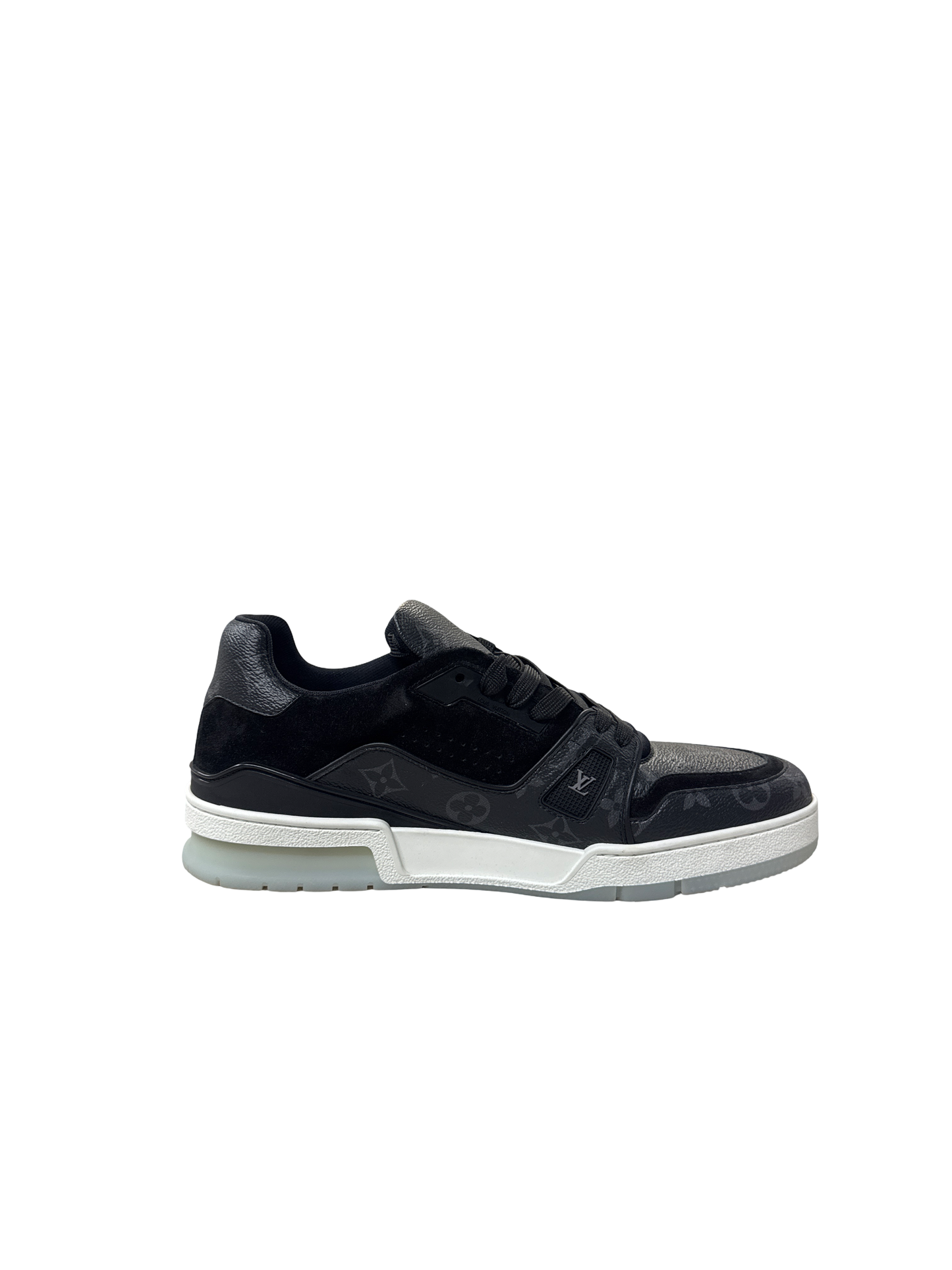 Louis Vuitton Monogram Trainers (Black/White/Grey)