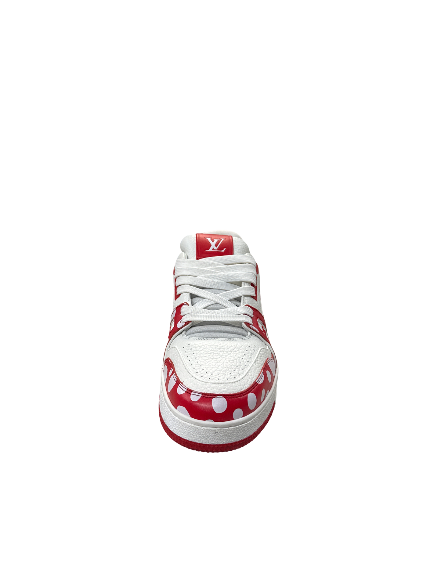 Louis Vuitton Polka Dot Trainer (White/Red)