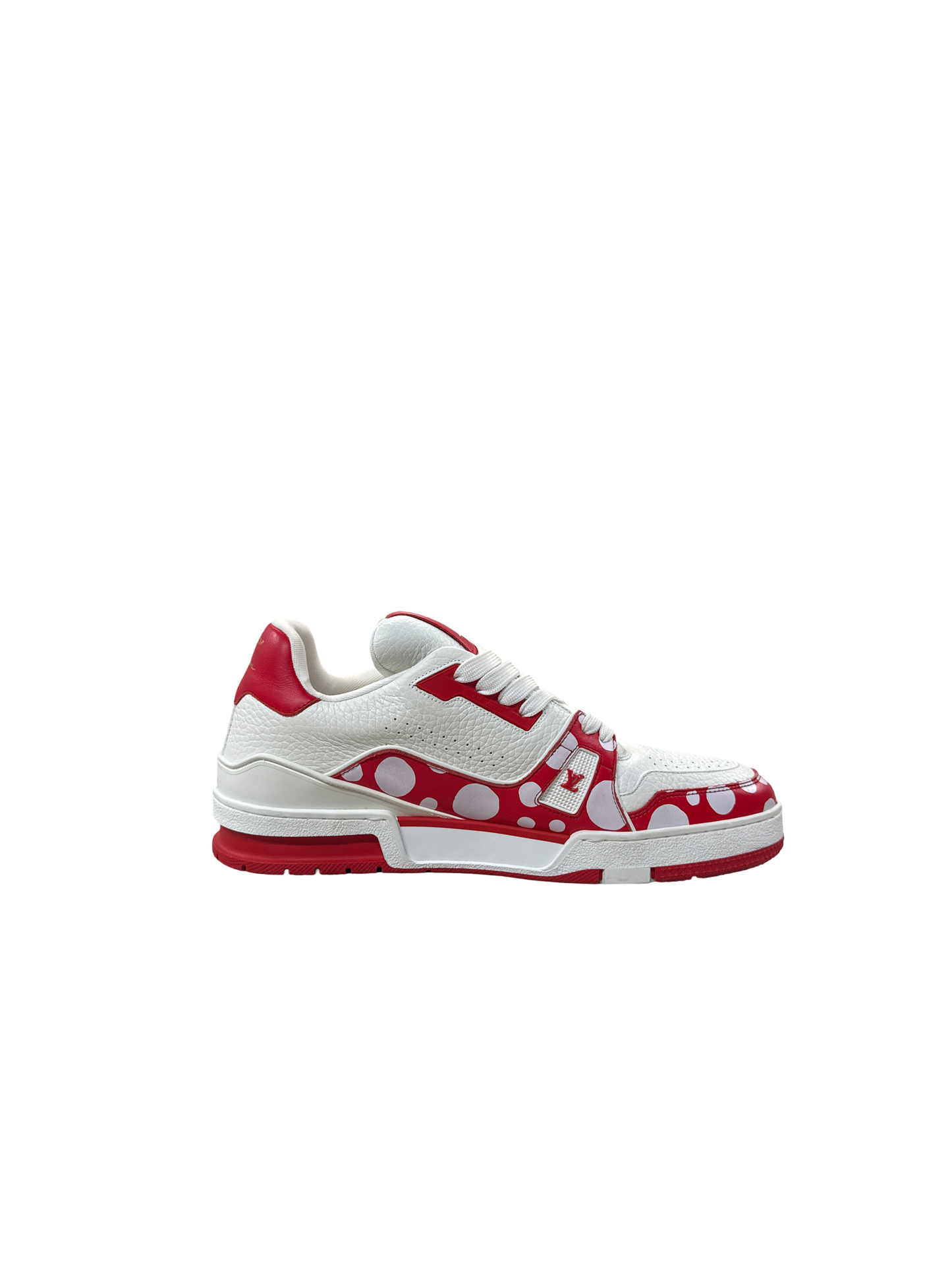 Louis Vuitton Polka Dot Trainer (White/Red)