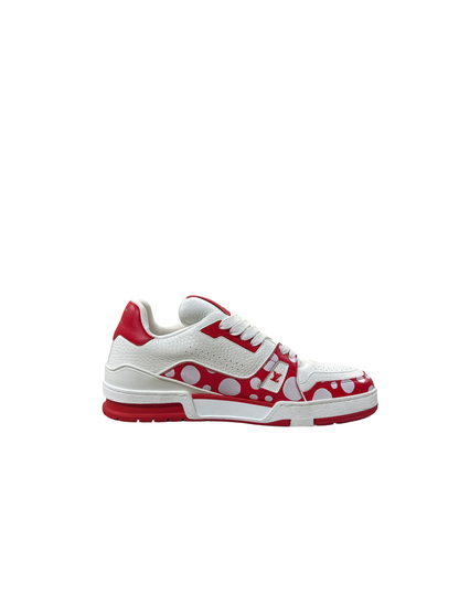 Louis Vuitton Polka Dot Trainer (White/Red)