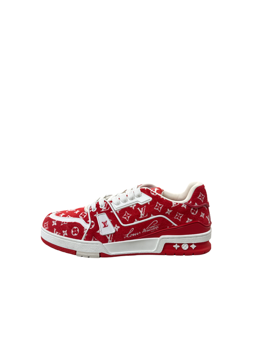 Louis Vuitton Monogram Trainer (Red/White)