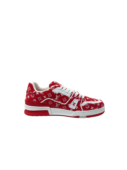 Louis Vuitton Monogram Trainer (Red/White)