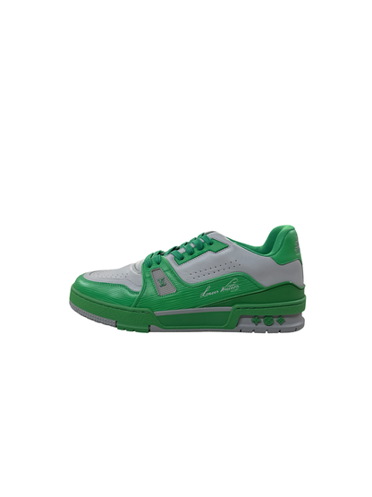 Louis Vuitton Trainer (Green/Grey)