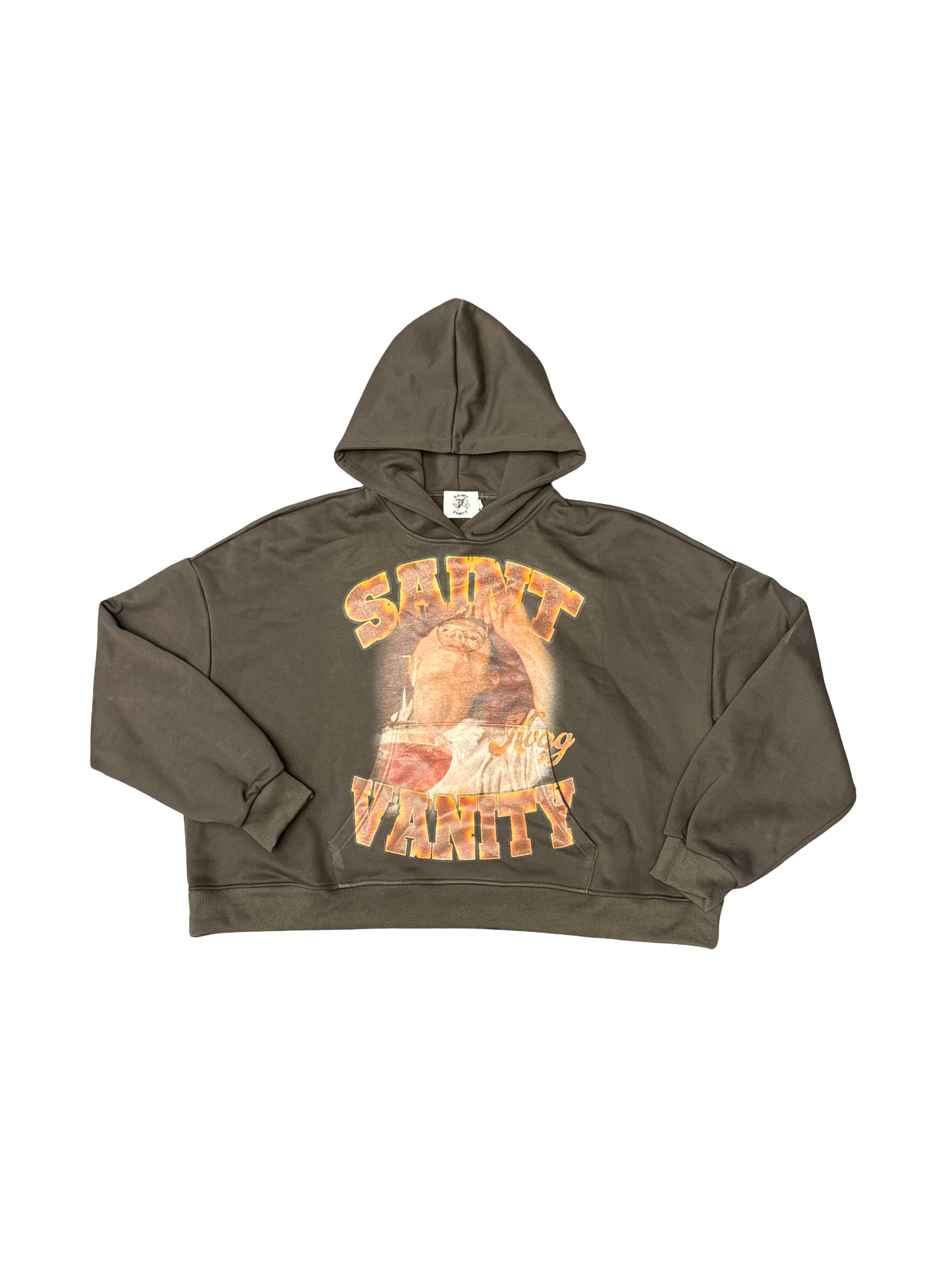 Saint Vanity Logo Hoodie (Grey/Multi)