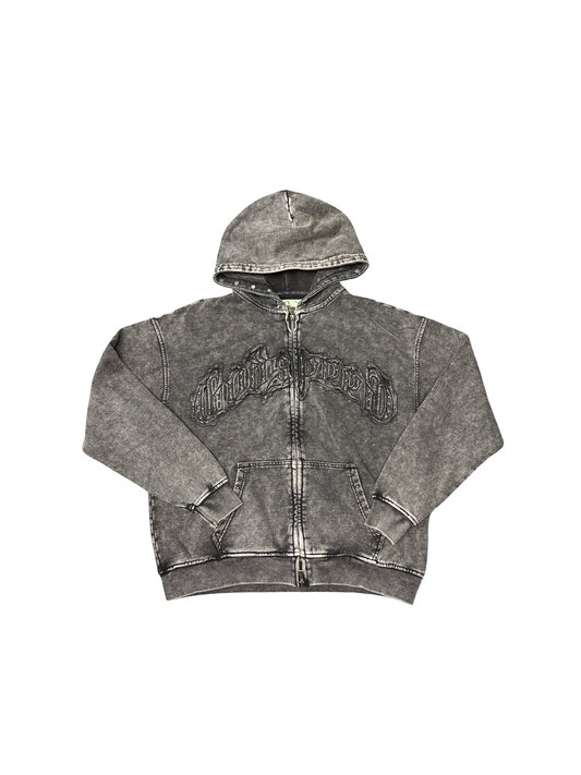 Godspeed Zip Hoodie (Grey/Grey)