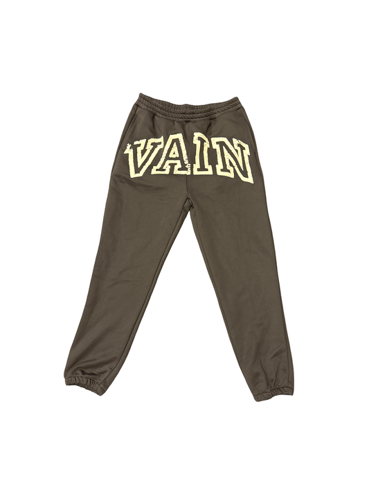 Saint Vanity "Vain" Joggers (Grey/Cream)