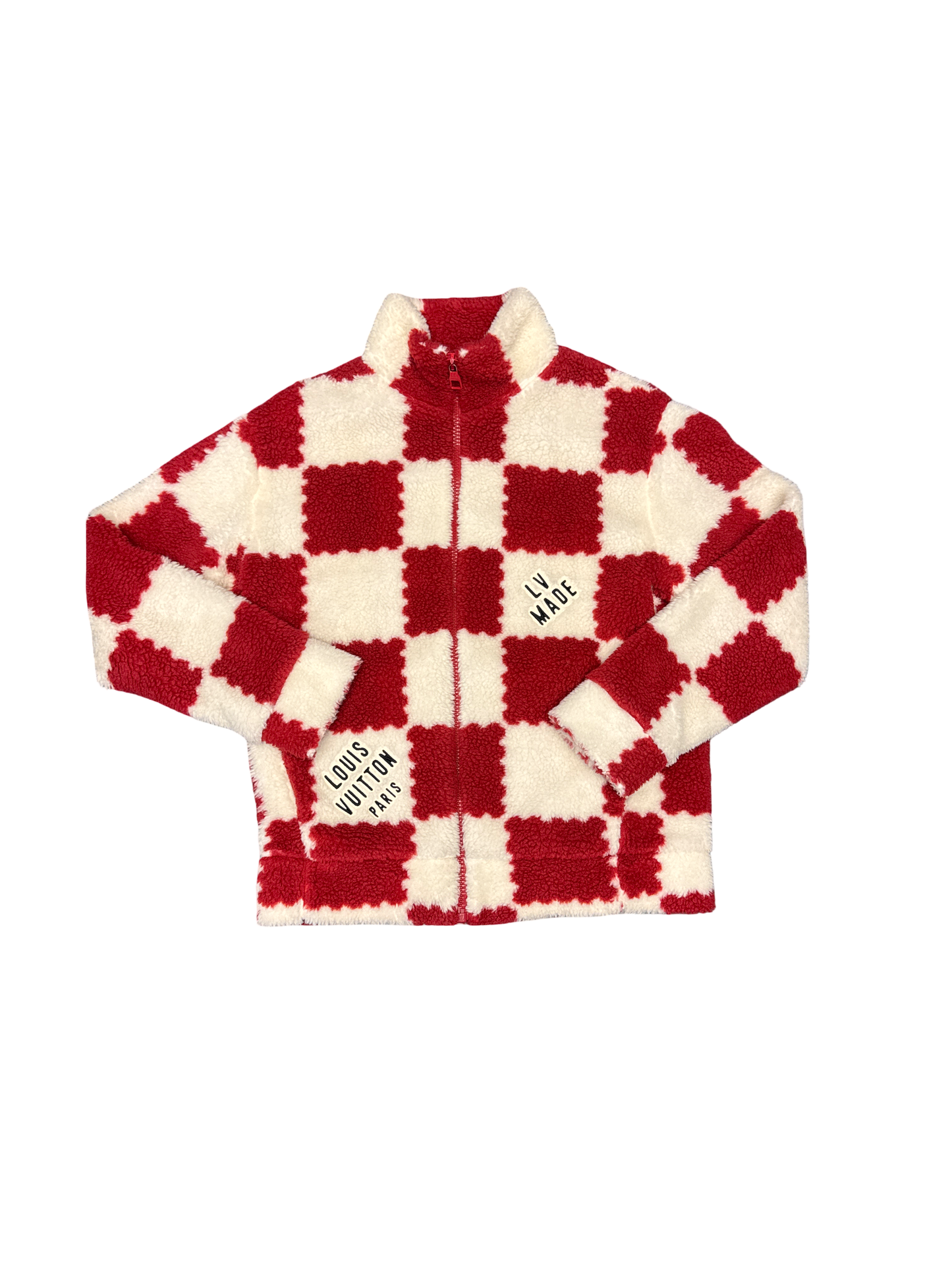 Louis Vuitton Damier Teddy Jacket (Red/White)