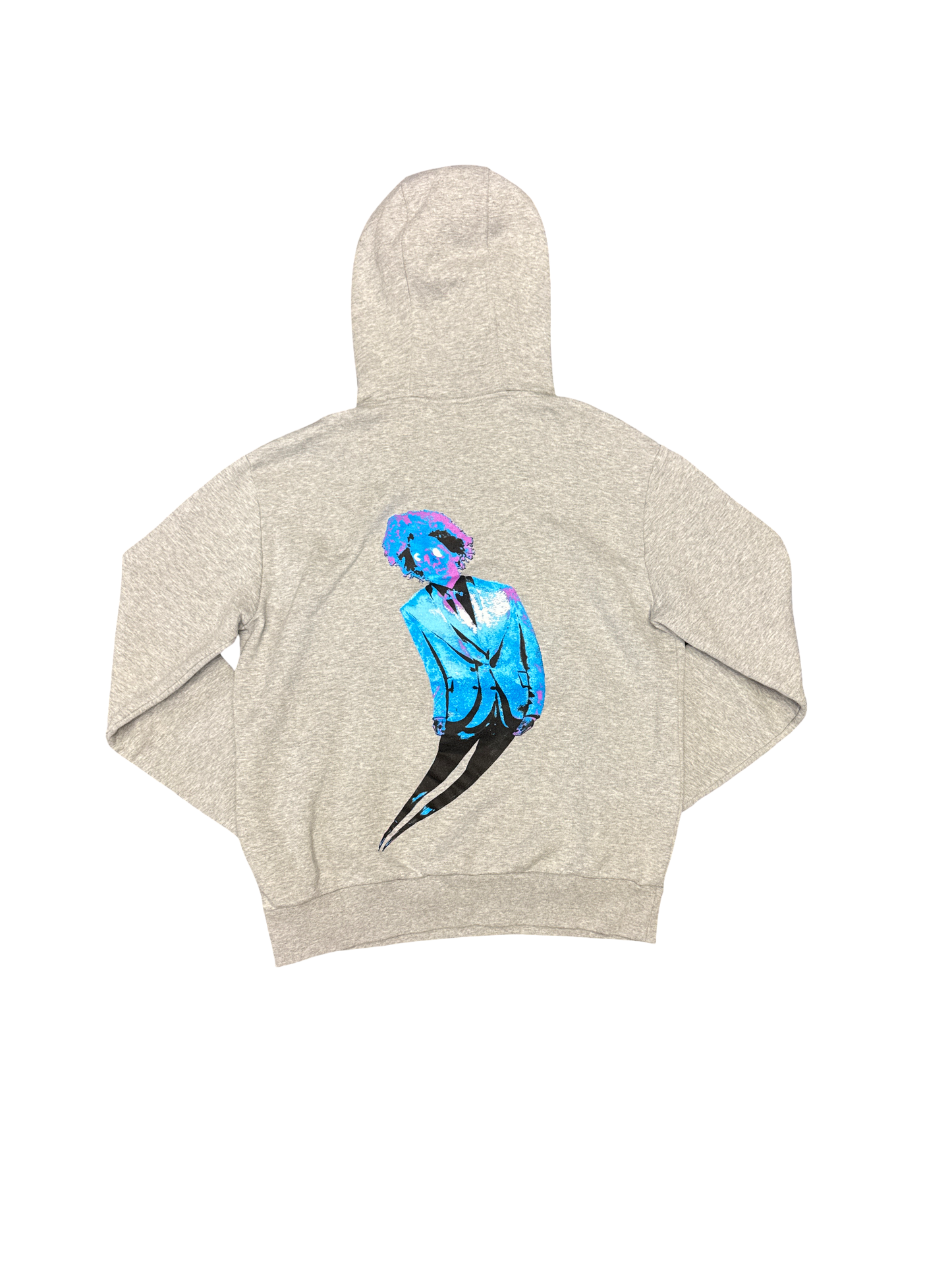 Louis Vuitton Graffiti Logo Hoodie (Grey/Multi)