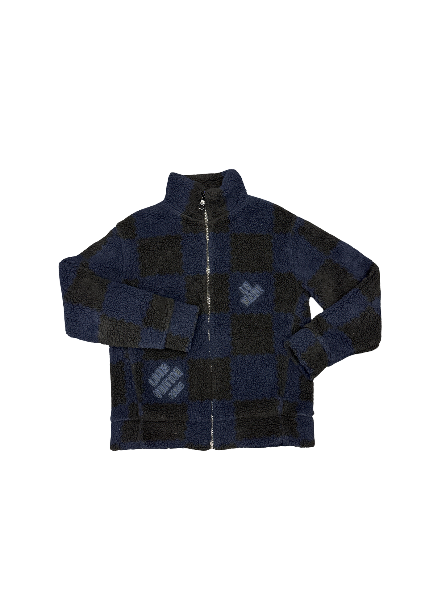 Louis Vuitton Damier Teddy Jacket (Navy/Black)