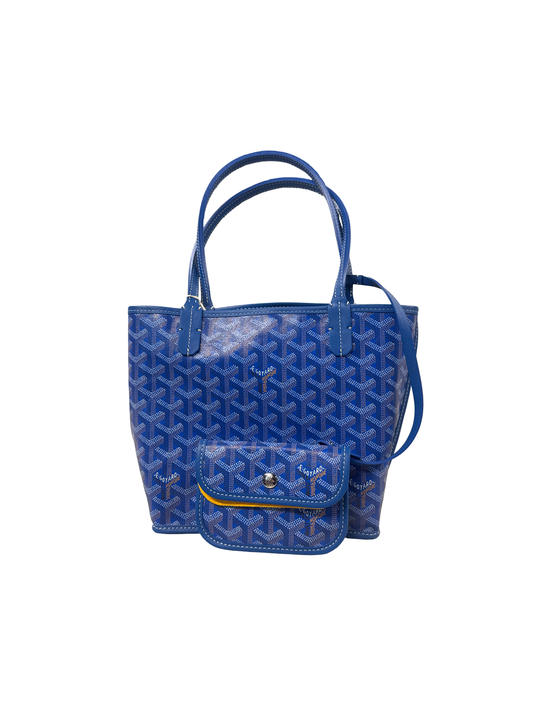 Goyard Mini Anjou Women's Tote (Blue)