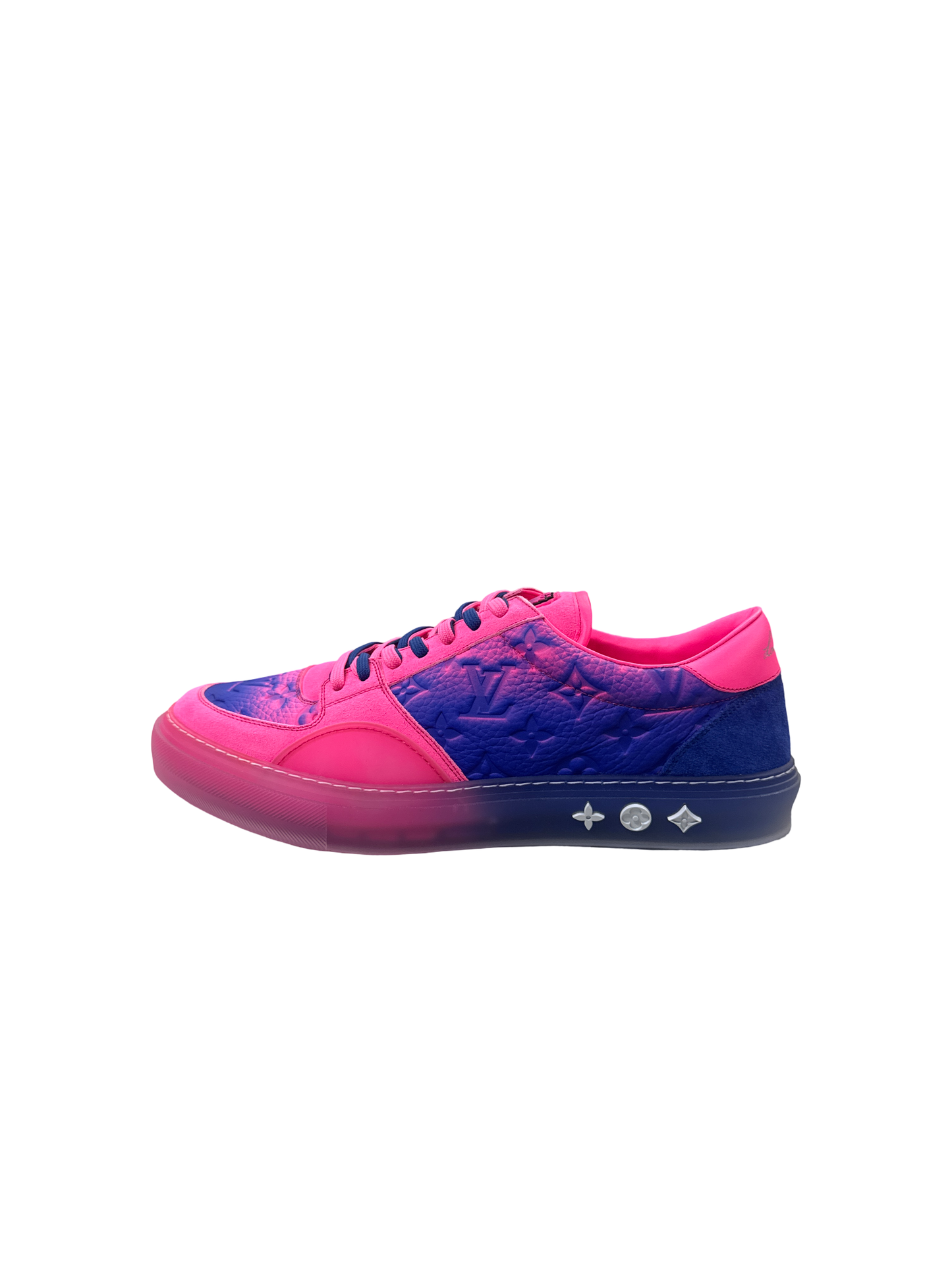Louis Vuitton "Ollie Richelieu" Sneaker (Blue/Pink)
