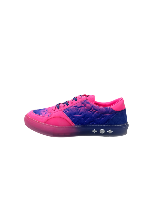Louis Vuitton "Ollie Richelieu" Sneaker (Blue/Pink)