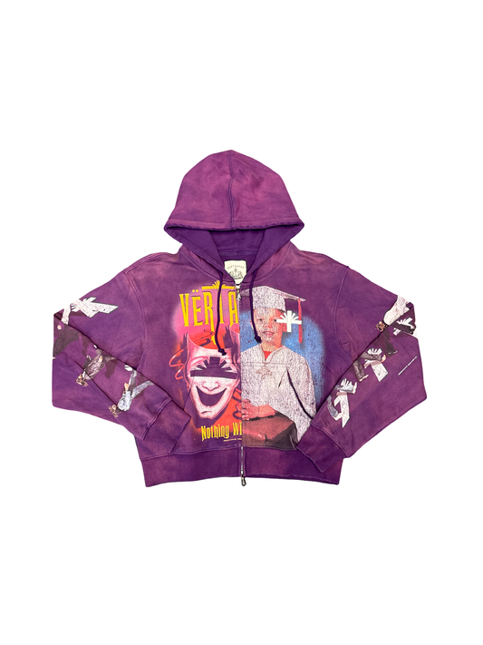 Vertabrae "7 Feet Deep" Hoodie (Purple/Multi)