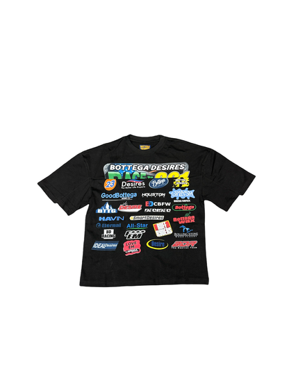 Bottega Desires "Racing" Tee (Black/Multi)
