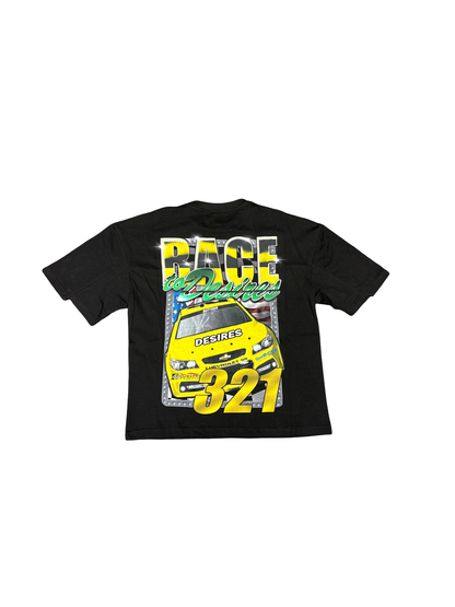 Bottega Desires "Racing" Tee (Black/Multi)