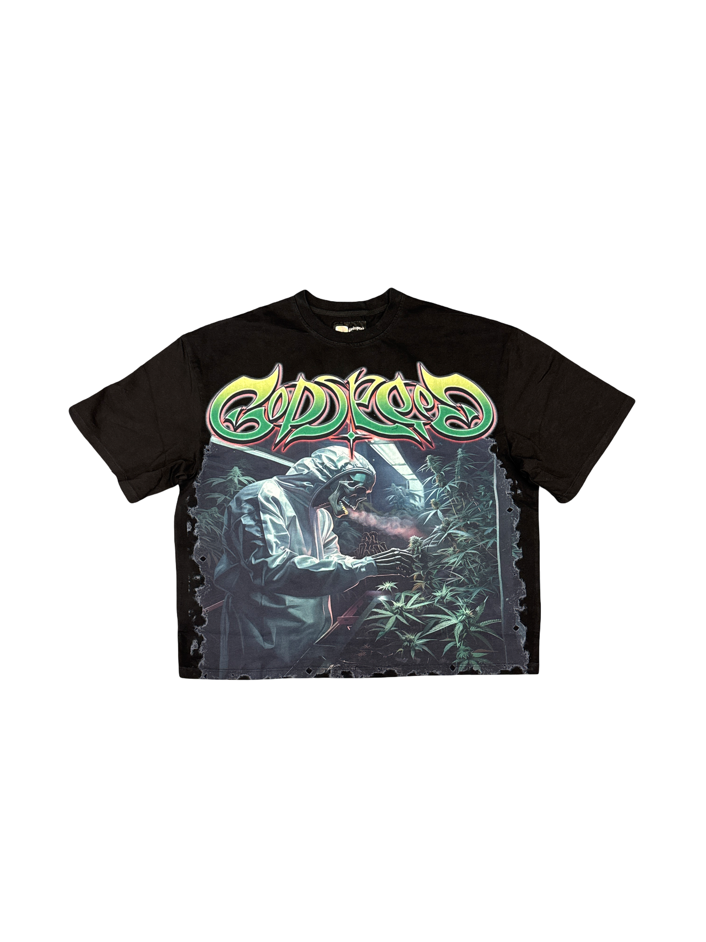 Godspeed "Legalized" Tee (Black/Multi)