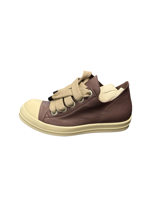Jumbo Lace Leather Lowtop (Maroon/Milk)