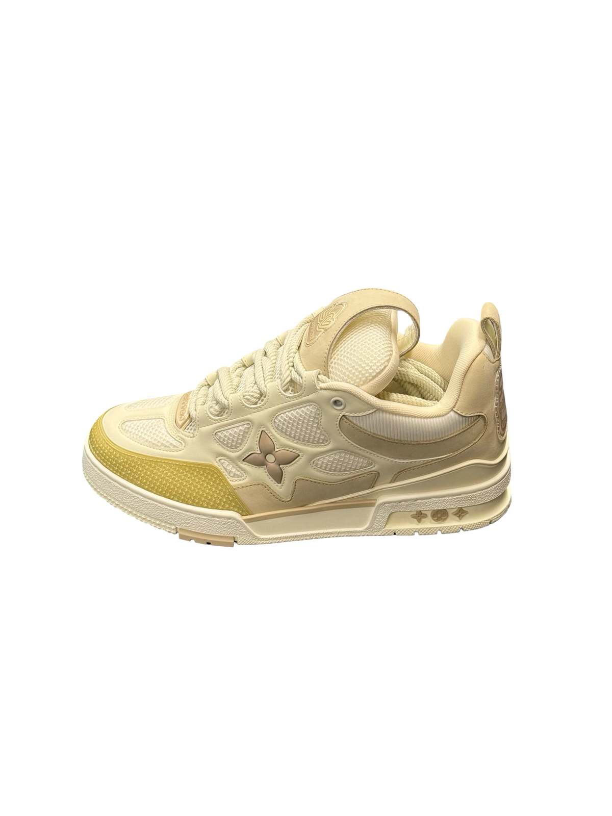 Skate Sneaker (White/Cream)