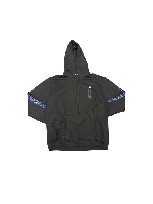Chrome Hearts "Eye-Chart" Hoodie (Black/Blue)