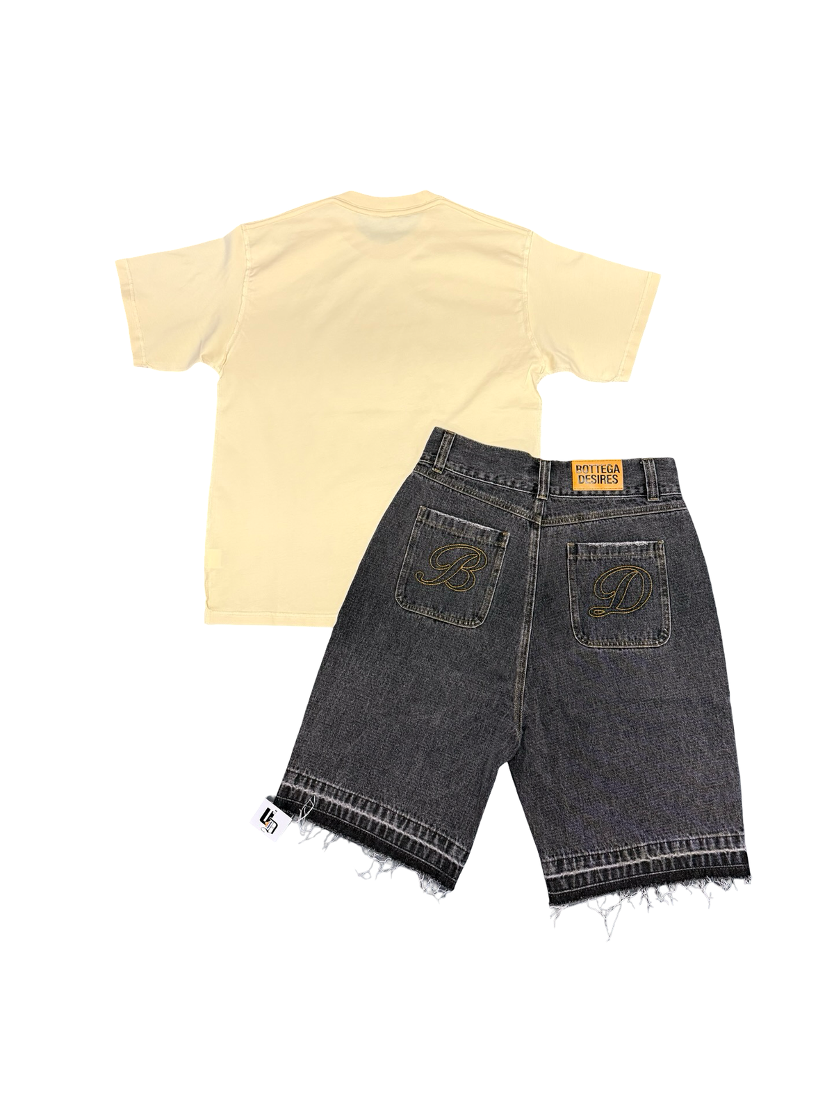 Saint Vanity Logo Tee + Bottega Shorts