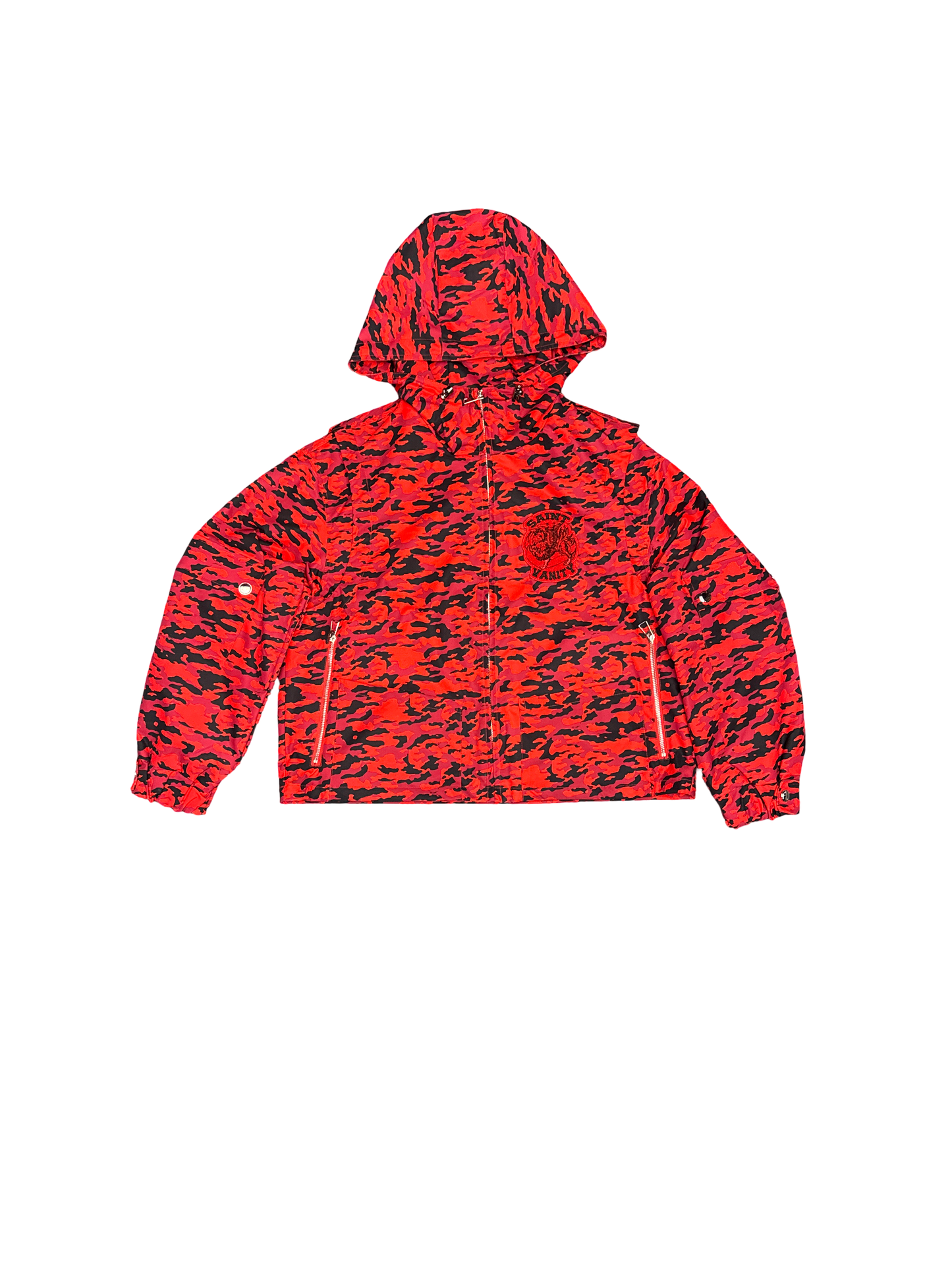 Saint Vanity Nylon Jacket (Red Camo)