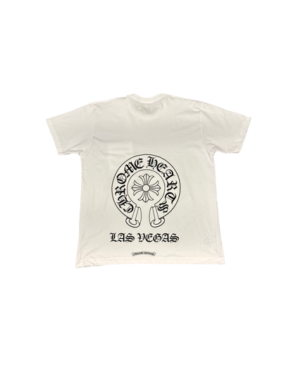 Las Vegas Horseshoe Tee (White/Black)
