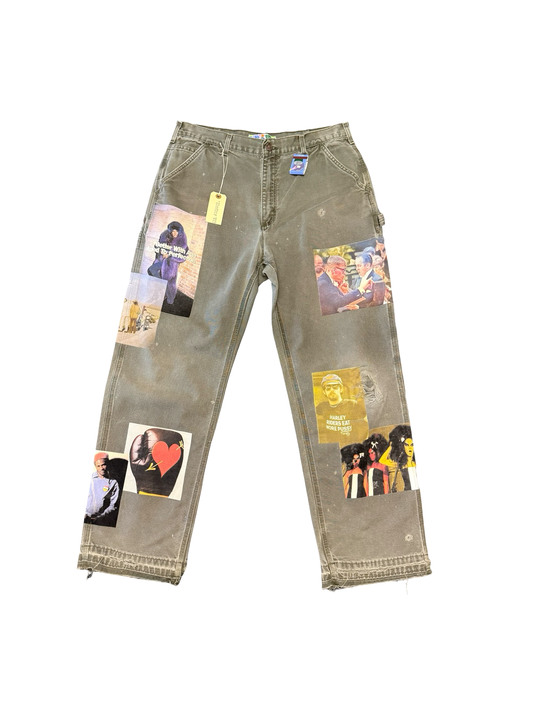 Better With Age Tabloid Carpenter Trouser Grey