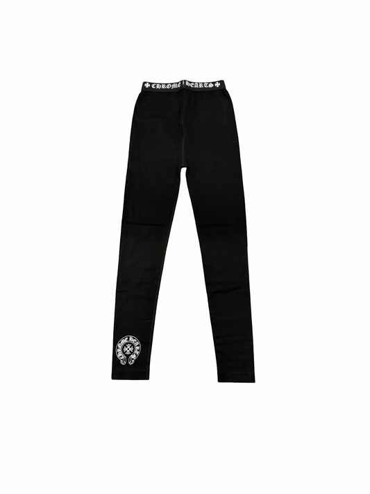 Horseshoe Leggings (Black/White)